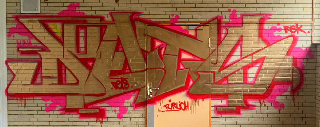 Graffiti Wall - Photo by DETS - dets, rsk, chms (2022)