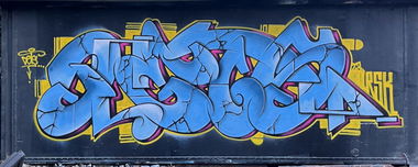 Graffiti Wall - Photo by DETS - dets, graffiti (2022)