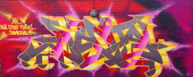 Graffiti Wall - Photo by DETS - dets, chameleons, rsk (2015)