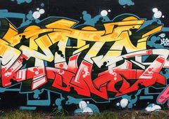 Graffiti Wall - Photo by DETS - dets, rsk, chameleons (2018)
