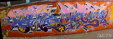 Graffiti Wall - Photo by DETS - kare, nysejc (2005)