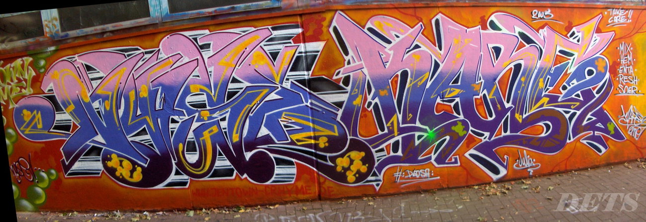 Graffiti Wall - Photo by DETS - kare, nysejc (2005)