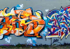 Graffiti Wall - Photo by DETS - dets, chms, rsk (2020)