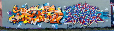Graffiti Wall - Photo by DETS - dets, chms, rsk (2020)