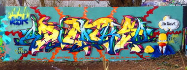 Graffiti Wall - Photo by DETS - rDiEsTkSo (2015)