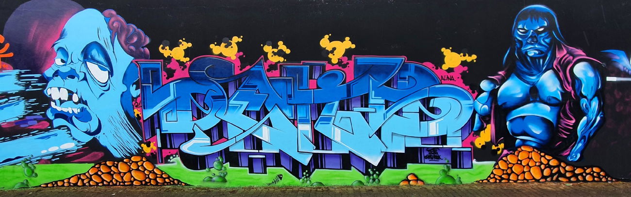 Graffiti Wall - Photo by DETS - detsmylife, dets, rsk (2021)