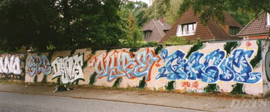 Graffiti Wall - Photo by DETS - nyse, aka, dets (2004)