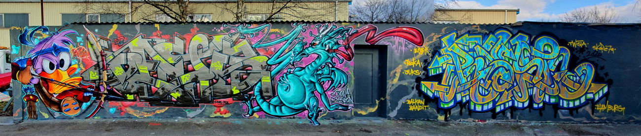 Graffiti Wall - Photo by DETS - dets, rsk (2020)