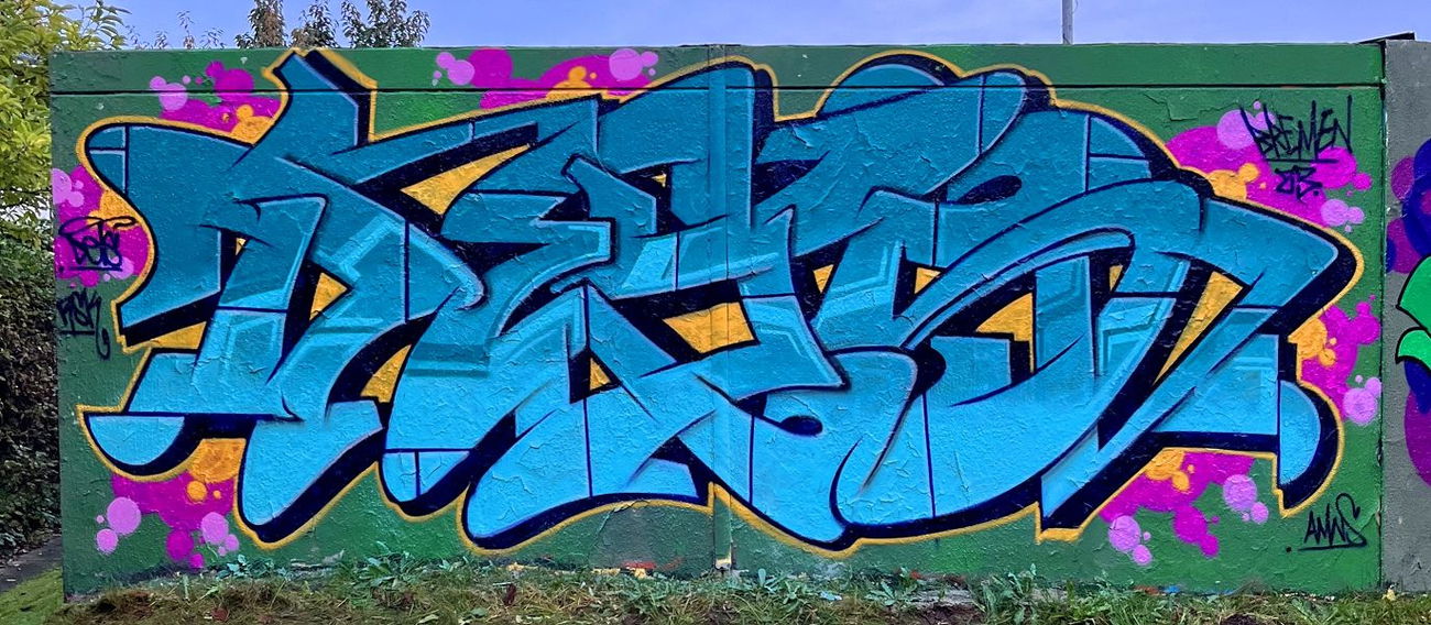 Graffiti Wall - Photo by DETS - RSK, DETS, STYLE (2025)
