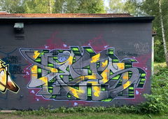 Graffiti Wall - Photo by DETS - dets, graffiti (2022)