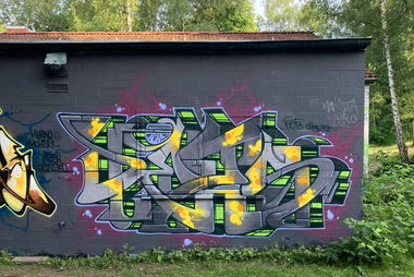 Graffiti Wall - Photo by DETS - dets, graffiti (2022)