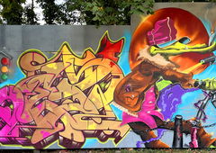 Graffiti Wall - Photo by DETS - graffiti, dets, rsk (2023)