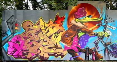 Graffiti Wall - Photo by DETS - graffiti, dets, rsk (2023)