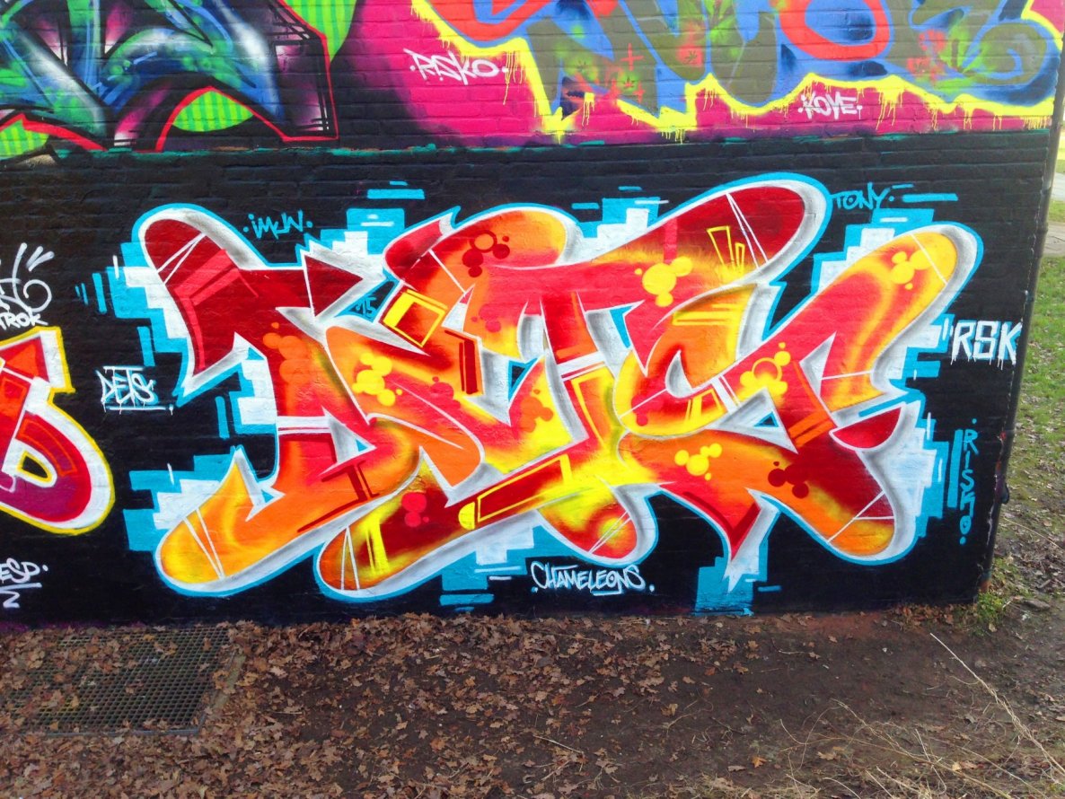 Graffiti Wall - Photo by DETS - candy, dets (2015)