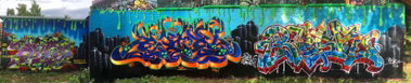 Graffiti Wall - Photo by DETS - dets, ahn, resh (2016)