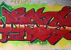 Graffiti Wall - Photo by DETS - dets, rsk, chms (2020)