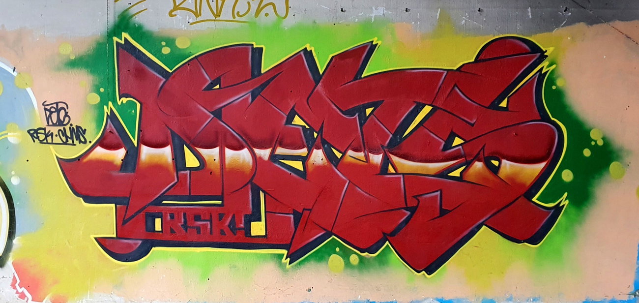 Graffiti Wall - Photo by DETS - dets, rsk, chms (2020)