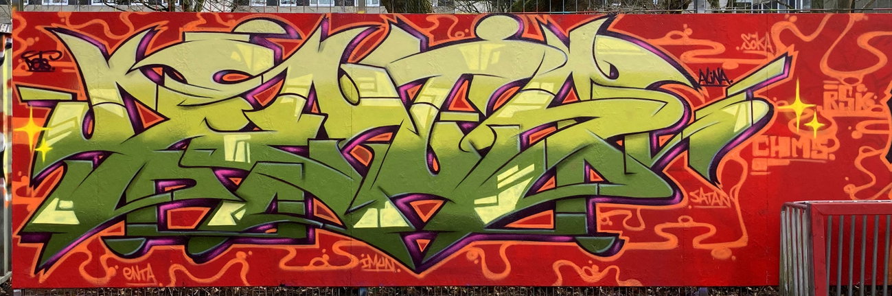 Graffiti Wall - Photo by DETS - rsk, dets (2024)