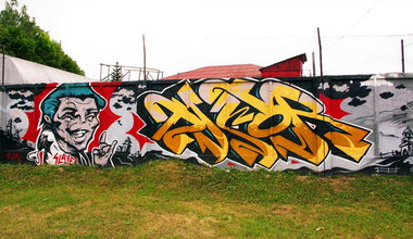 Graffiti Wall - Photo by DFXR - jam, Difer, Keon (2012)