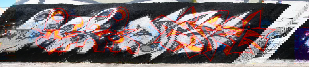 Graffiti Wall - Photo by DFXR - silver, HOF, Tsar (2013)