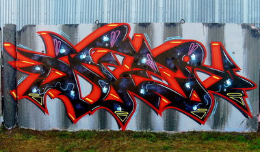 Graffiti Wall - Photo by DFXR - HOF, Difer (2013)