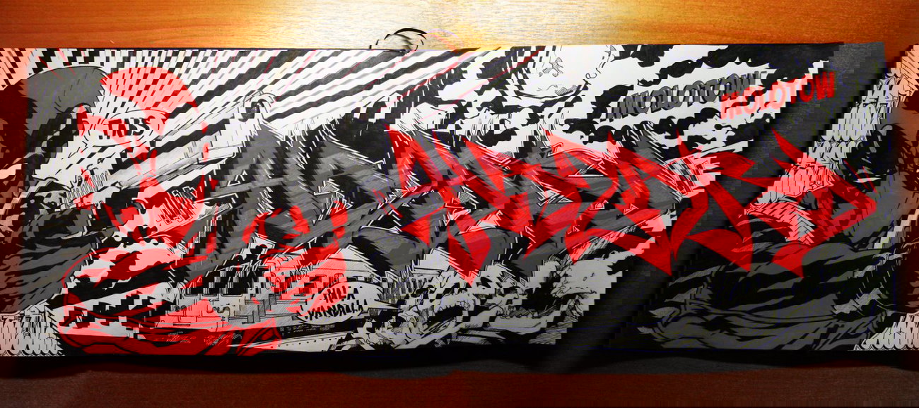 Graffiti Sketch - Photo by DFXR - deadpool, hazard, halavandala (2013)