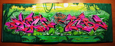 Graffiti Sketch - Photo by DFXR (2014)