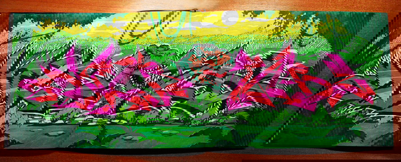 Graffiti Sketch - Photo by DFXR (2014)