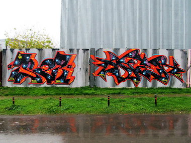 Graffiti Wall - Photo by DFXR - Tsar, Difer (2013)