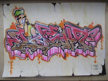 Graffiti Sketch - Photo by DIODIE