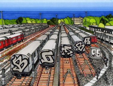 Graffiti Sketch - Photo by DIODIE - Bomba, Bomb, tha (2017)