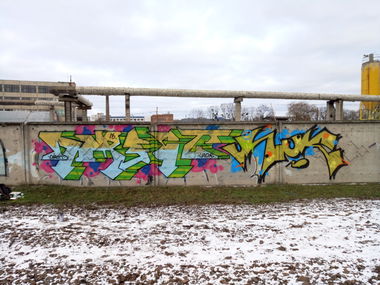 Graffiti Wall - Photo by DIRECT