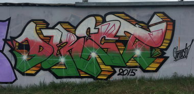 Graffiti in Kharkiv - Photo by DIRECT - DIRECTartist (2015)