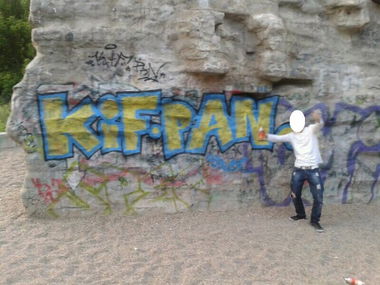 Graffiti Wall - Photo by DIRK - KIF, PAN (2013)