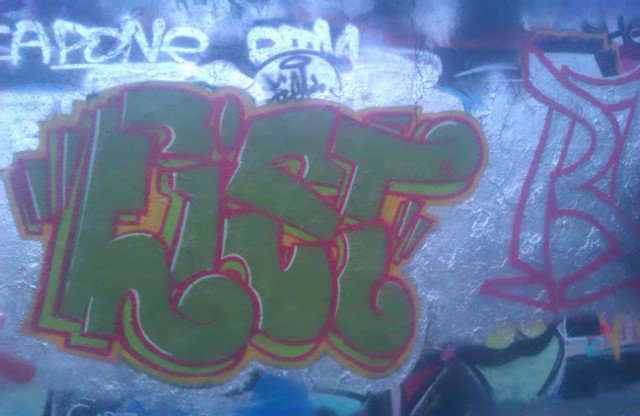 Graffiti Wall - Photo by DIRK - EIST (2014)