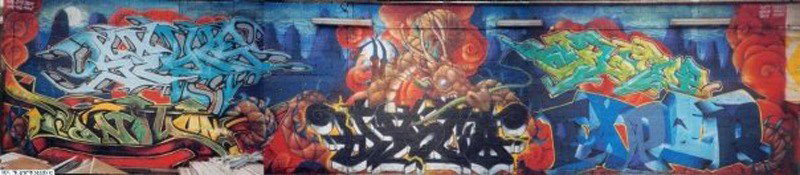 Graffiti in France - Photo by DISCOBNA - yearofdragon, DISCO, CMP (2000)