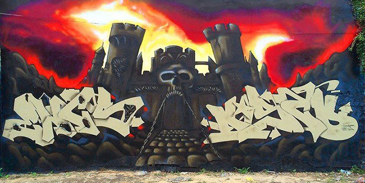 Graffiti Wall - Photo by DISCOBNA (2014)