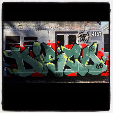 Graffiti Wall in New york city - Photo by DISCOBNA - DISCO, CMP, BNA