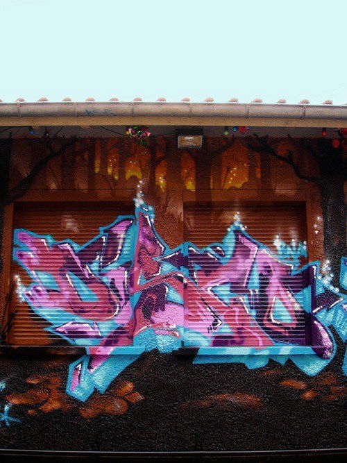Graffiti Wall - Photo by DISCOBNA - DISCO, CMP, BNA