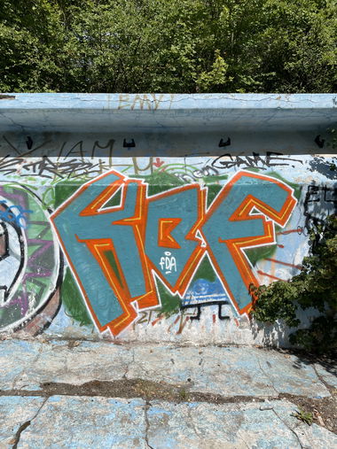 Graffiti Wall - Photo by DISOE