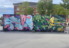 Graffiti Wall in Weimar - Photo by DISOE - kbf, fda (2024)