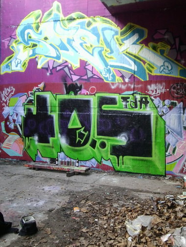 Graffiti Wall - Photo by DISOE - FDA (2012)