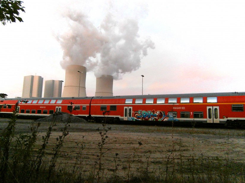 Graffiti Train in Leipzig - Photo by DISOE - FDA (2012)