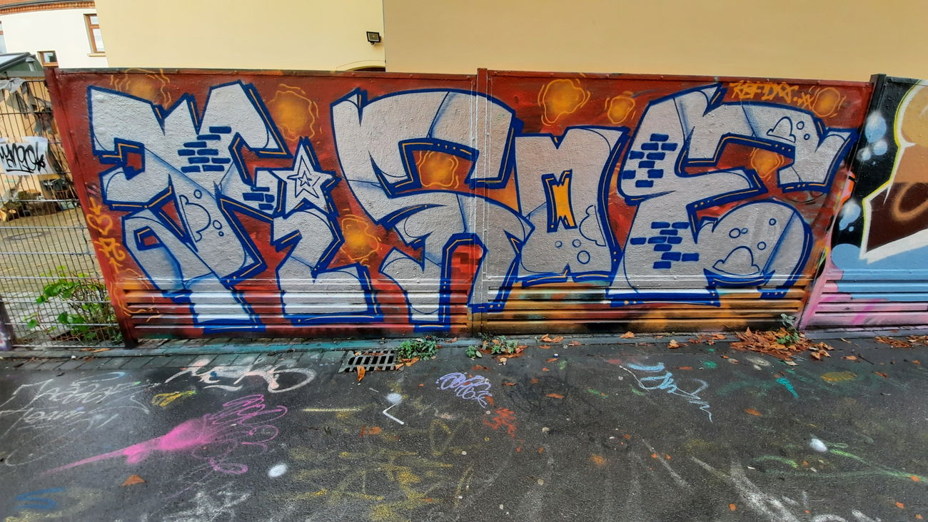 Graffiti Wall - Photo by DISOE - fda, kbf, tisoe (2020)