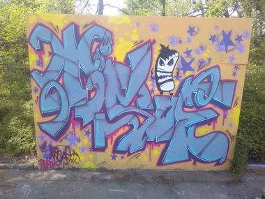 Graffiti Wall - Photo by DISOE - KBF, FDA (2020)