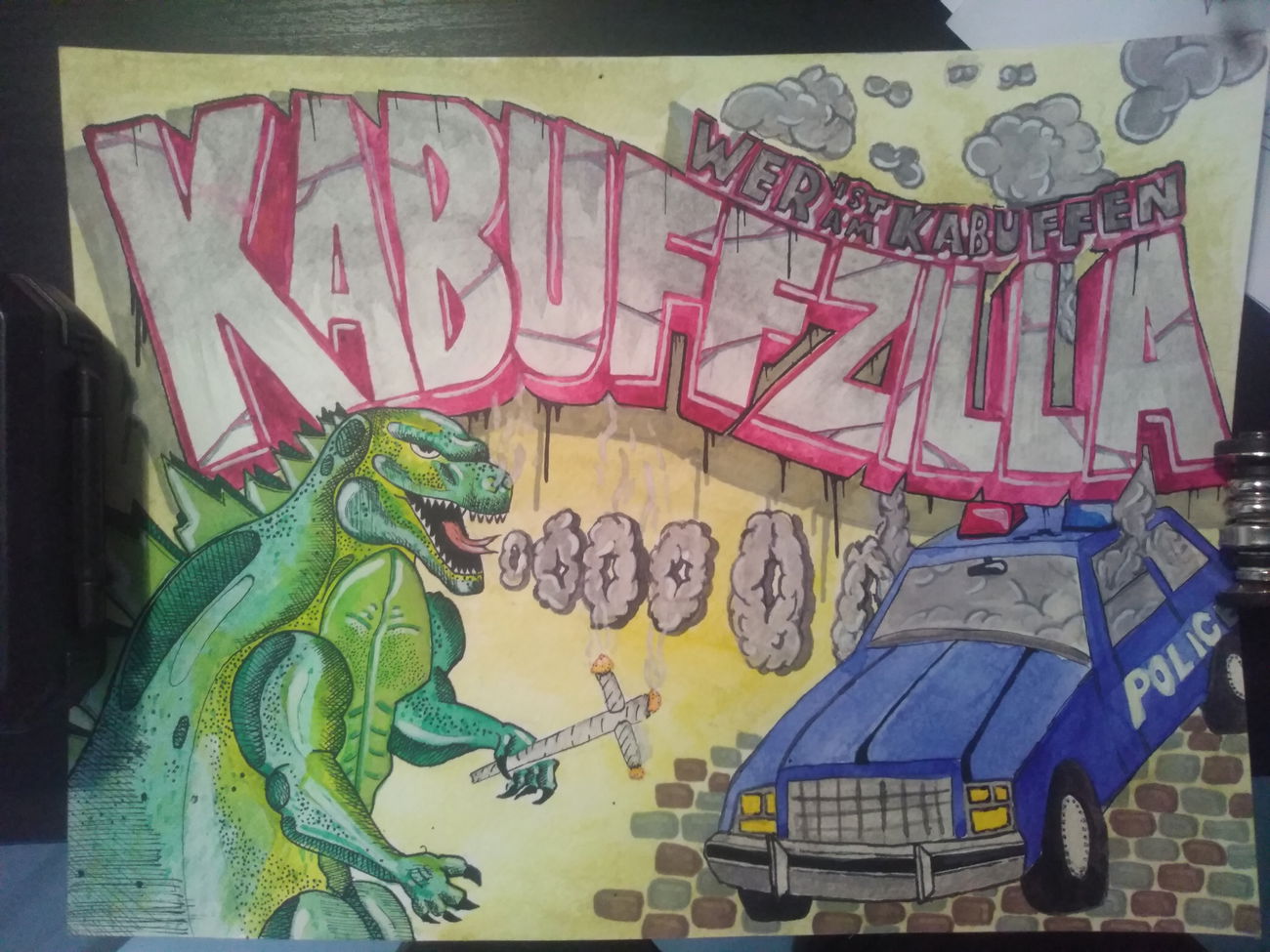 Graffiti Sketch - Photo by DISOE - kbf, buffer, tisoe (2022)