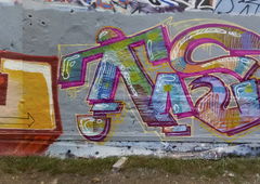 Graffiti Wall - Photo by DISOE - kbf, fda (2023)