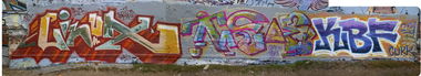 Graffiti Wall - Photo by DISOE - kbf, fda (2023)