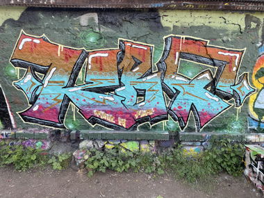 Graffiti Wall - Photo by DISOE - kbf, fda, tisoe (2024)