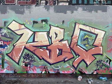 Graffiti Wall - Photo by DISOE - kbf, fda (2024)